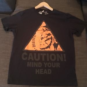 Men's medium black t-shirt - Diesel